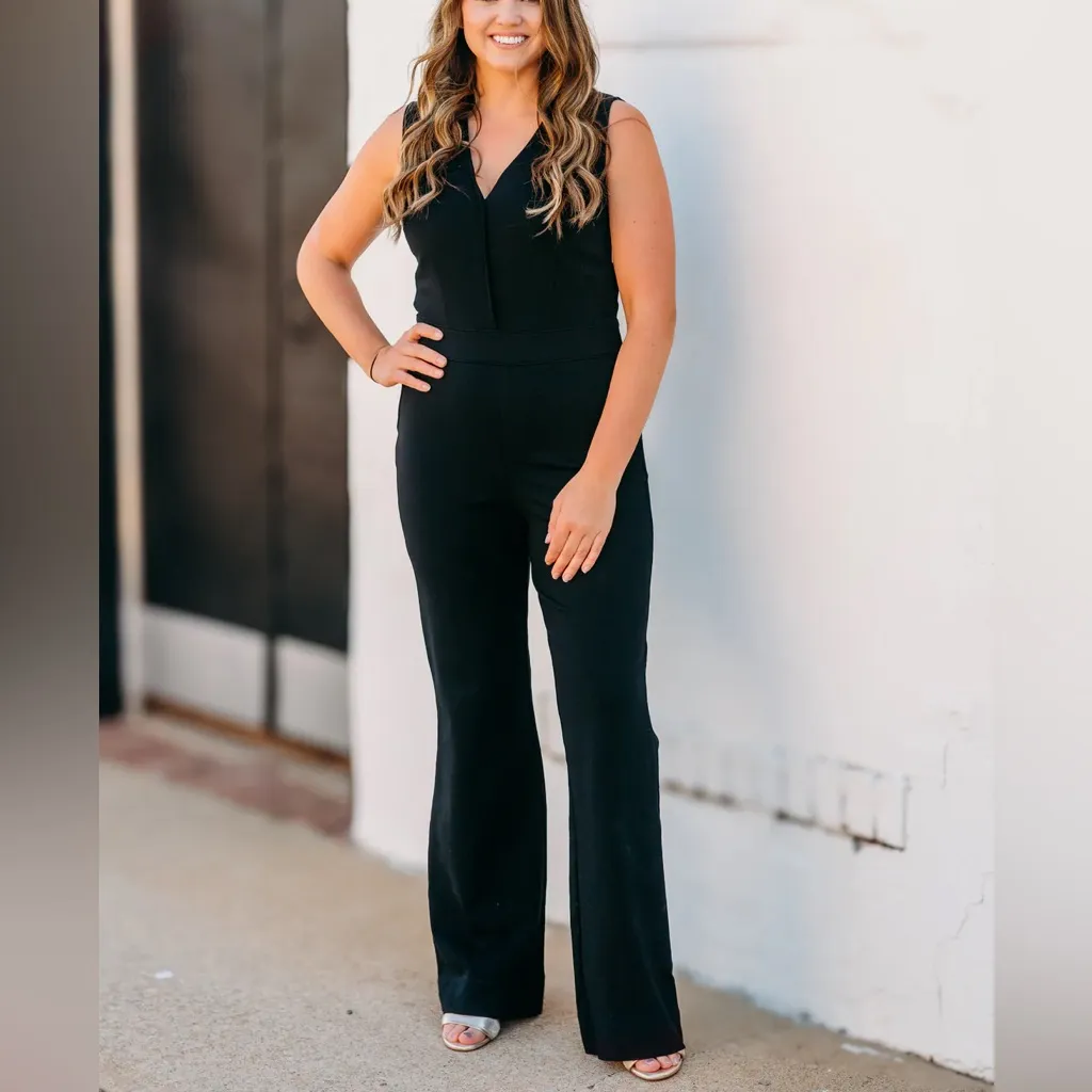 Spanx The Perfect Sleeveless Wide-Leg JumpsuIt - Image 7
