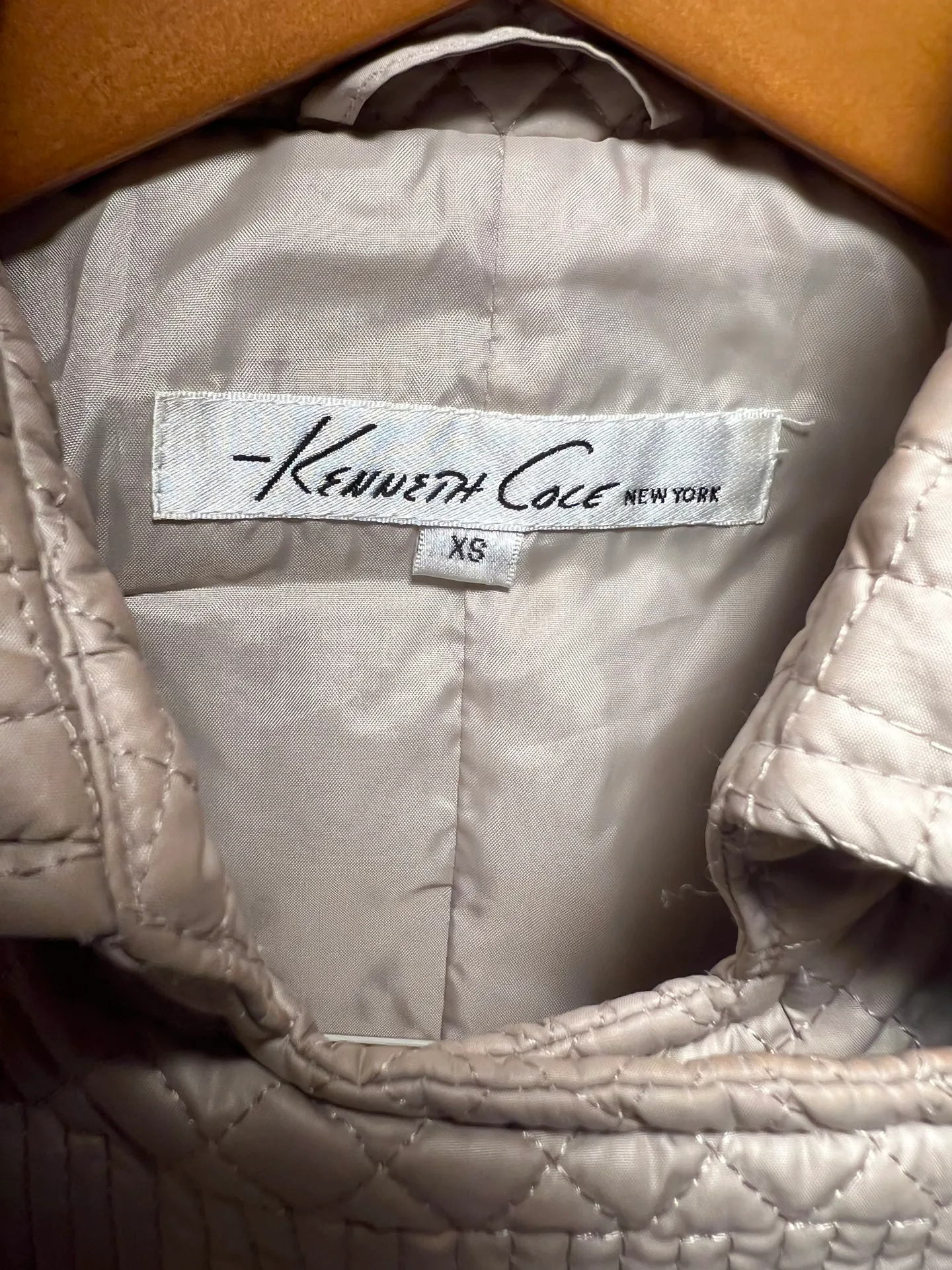 Kenneth Cole Trench Coat Long Button Down - Image 8