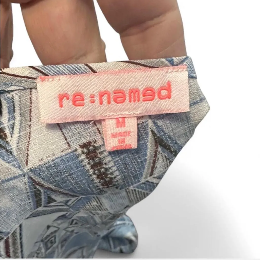 ‎Geometric Patterned Trapeze Halter Top - Image 14