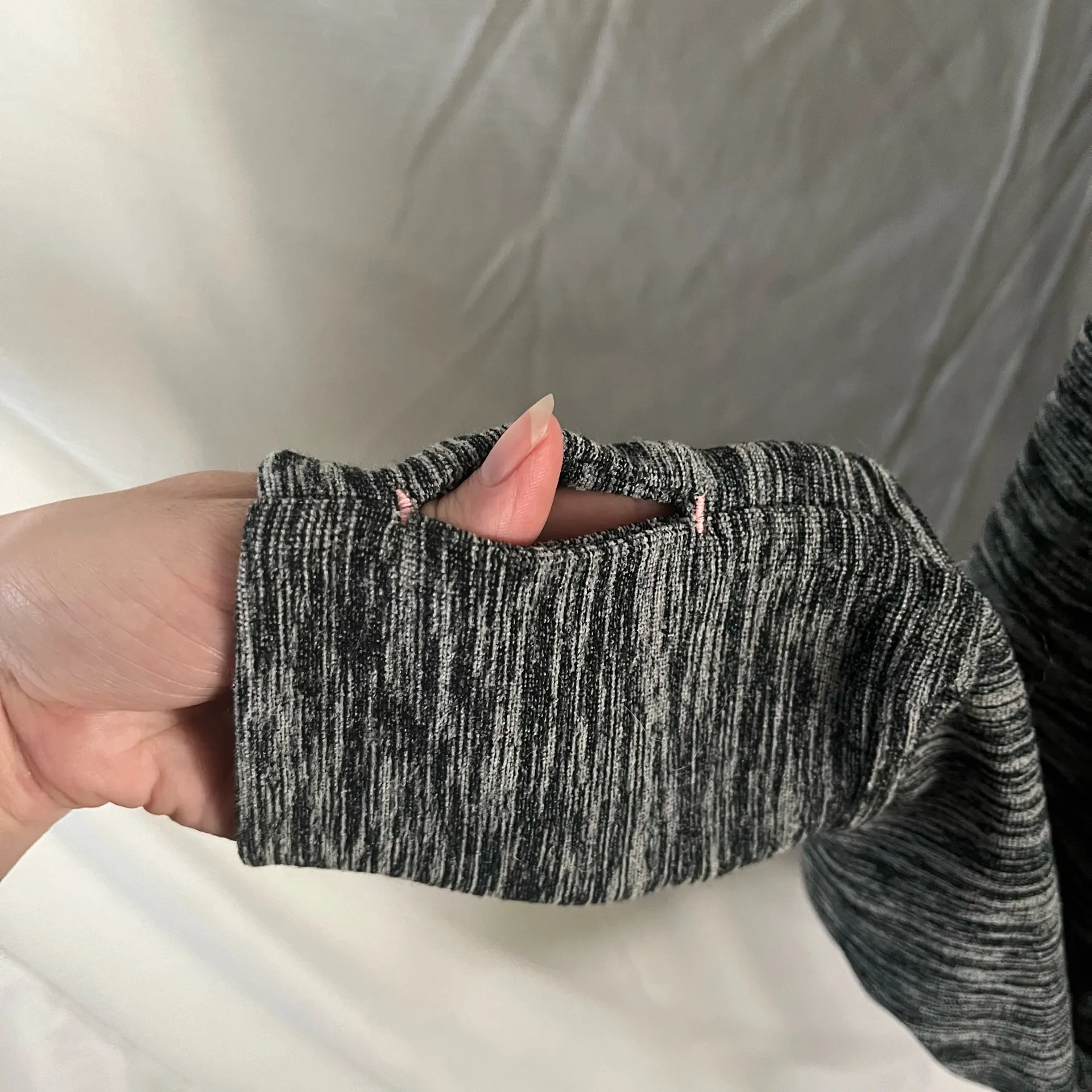 NWT Lukka Space Dye Hooded Pull Over Tunic in Grey size M Gray Size M - Image 4