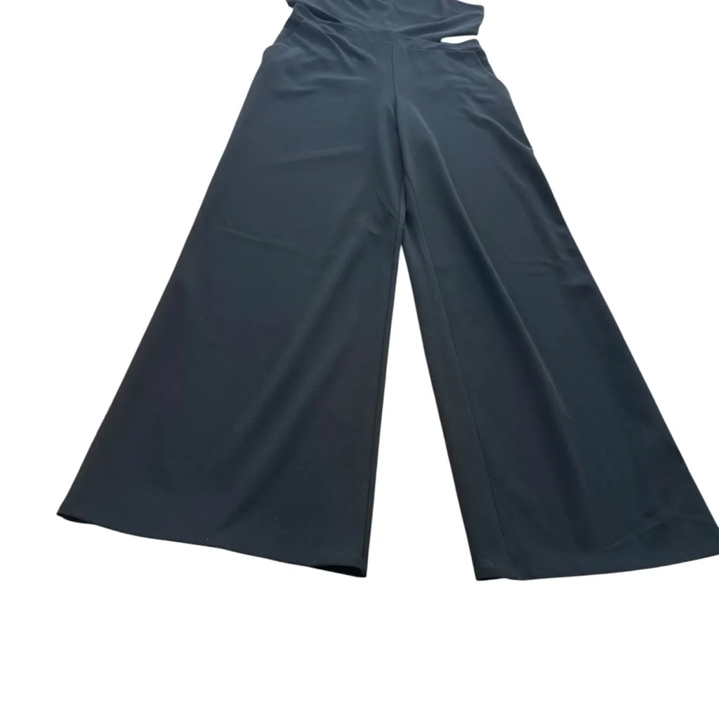 Express‎ black Cutout wide leg Jumper size large - Image 6