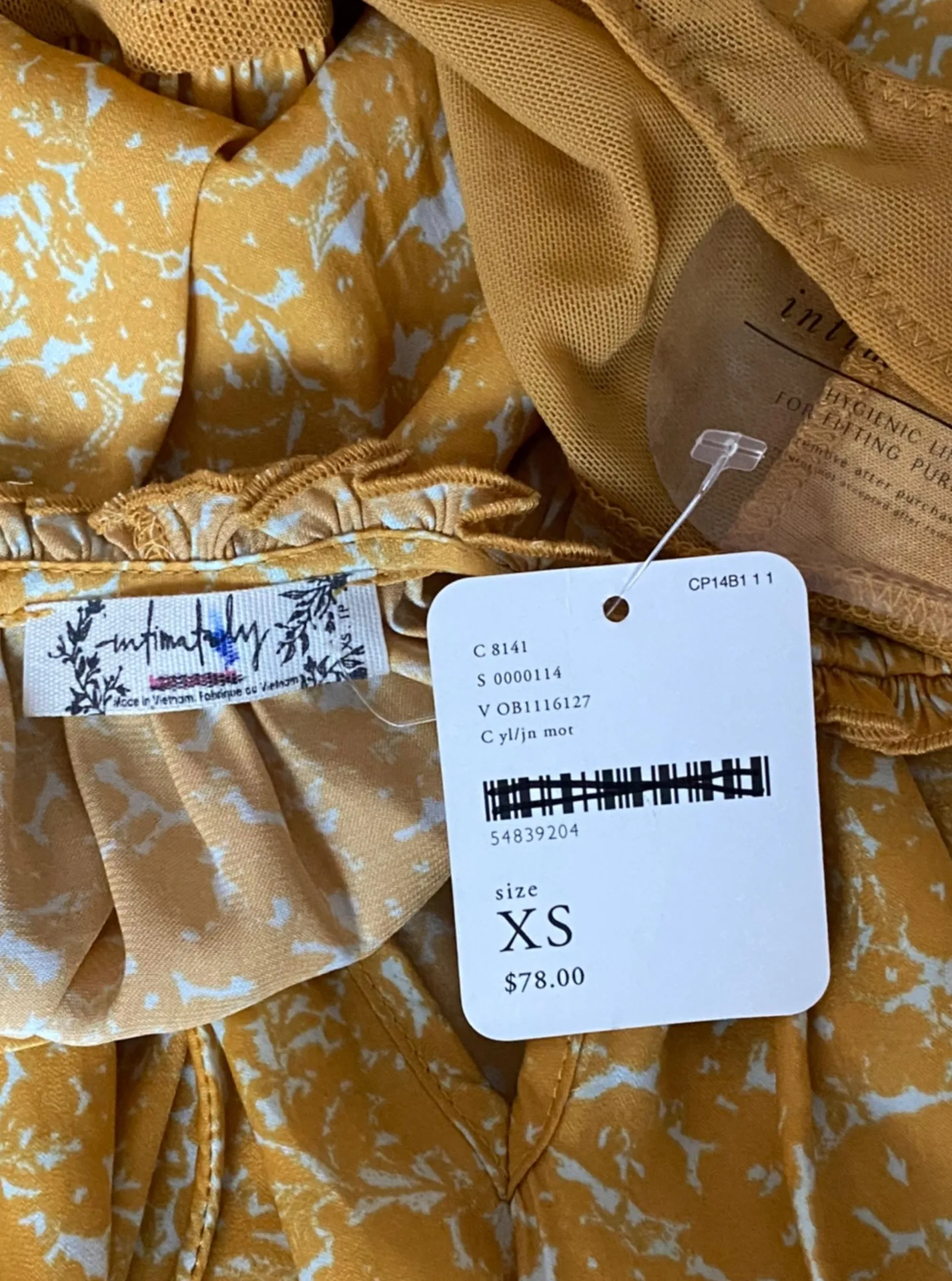 All Tucks Printed Bodysuit - Image 8