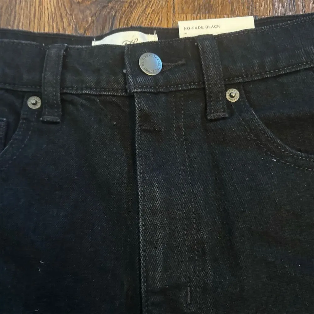 Universal Thread Women's High-Rise Black Cutoff Shorts Size 8 - Image 2