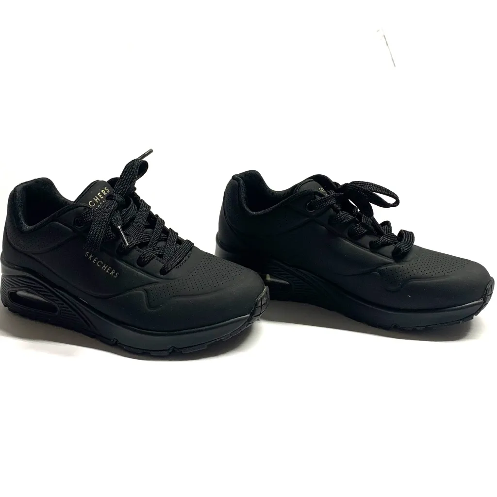 Skechers Street Uno Stand On Air Black Sneakers Women’s Size 5.5 - Image 3