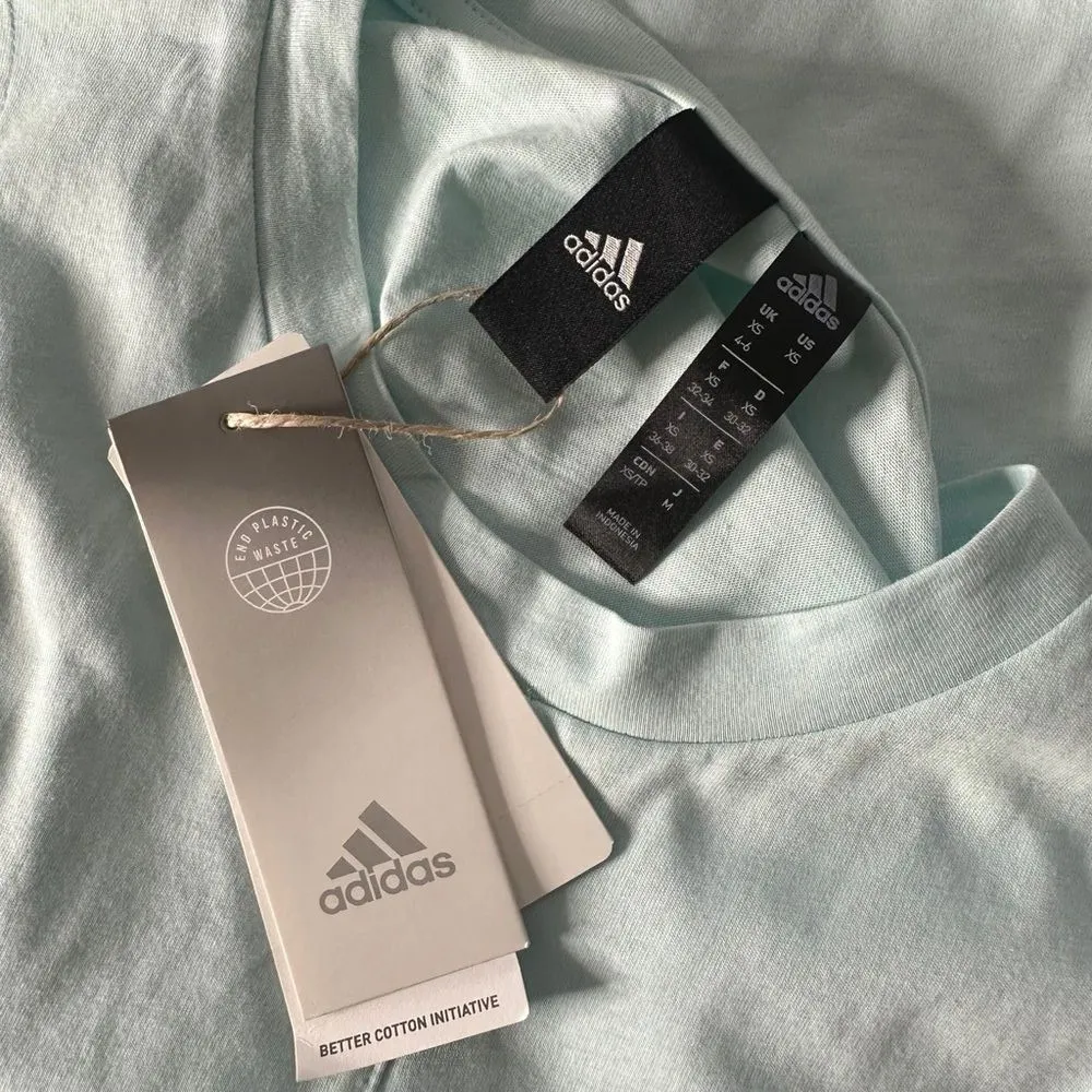 Adidas Cinch Front Sleeveless Top Womens XS Loose‎ Fit Activewear Adjustable NEW - Image 8