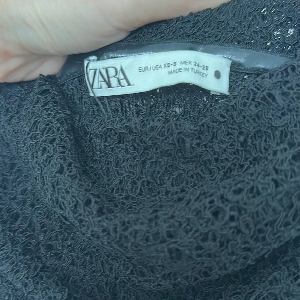 ZARA  off the shoulder lace dress NWT - Image 7