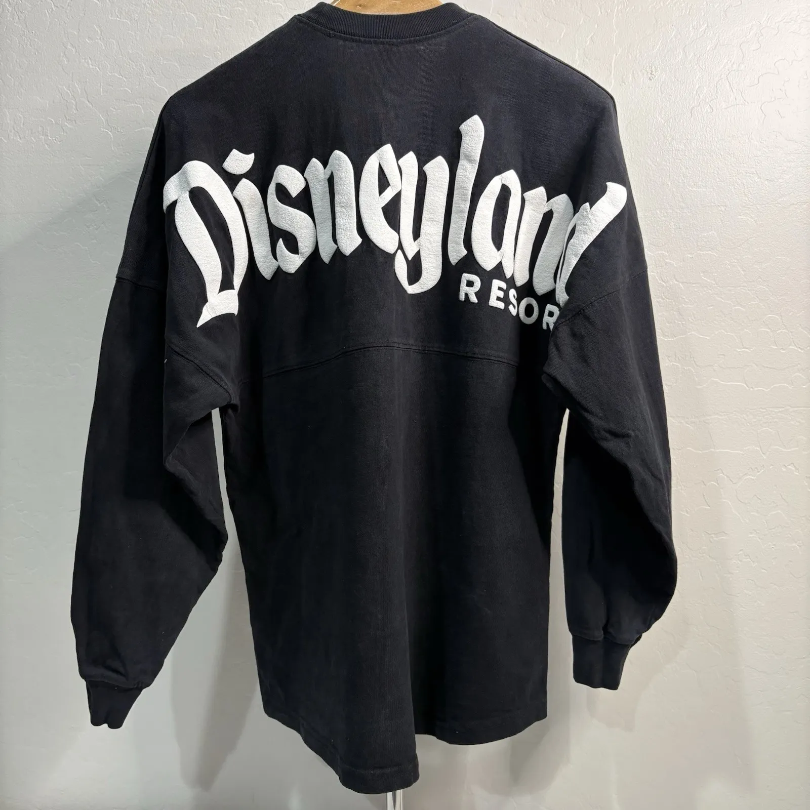 Disney Parks Disneyland Resort Spirit Jersey Puff‎ Print Shirt Black Size XS - Image 5