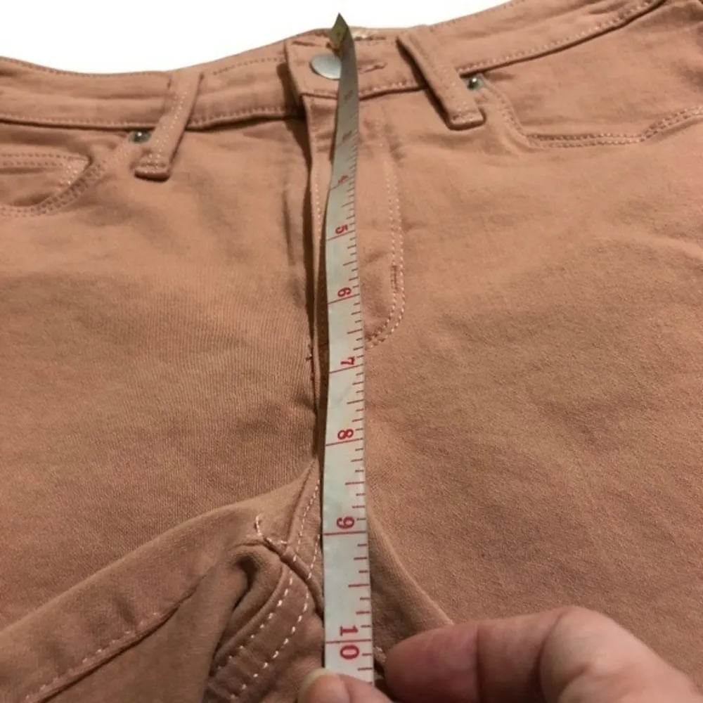 NWOT Rose Pink High Rise Shorts Cutoff Fringe New - Image 8