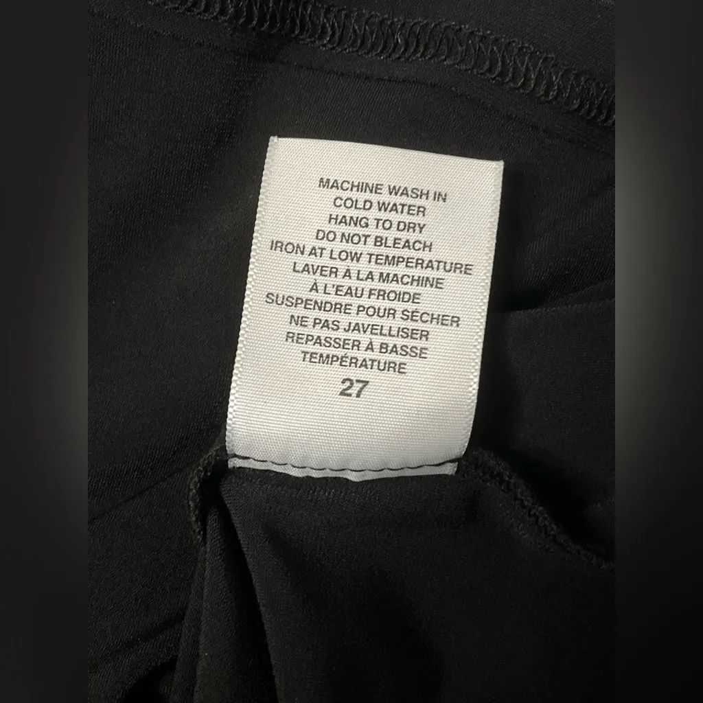 Sympli Women’s Black Long Sleeve Off Shoulder Blouse Size 8 - Image 5