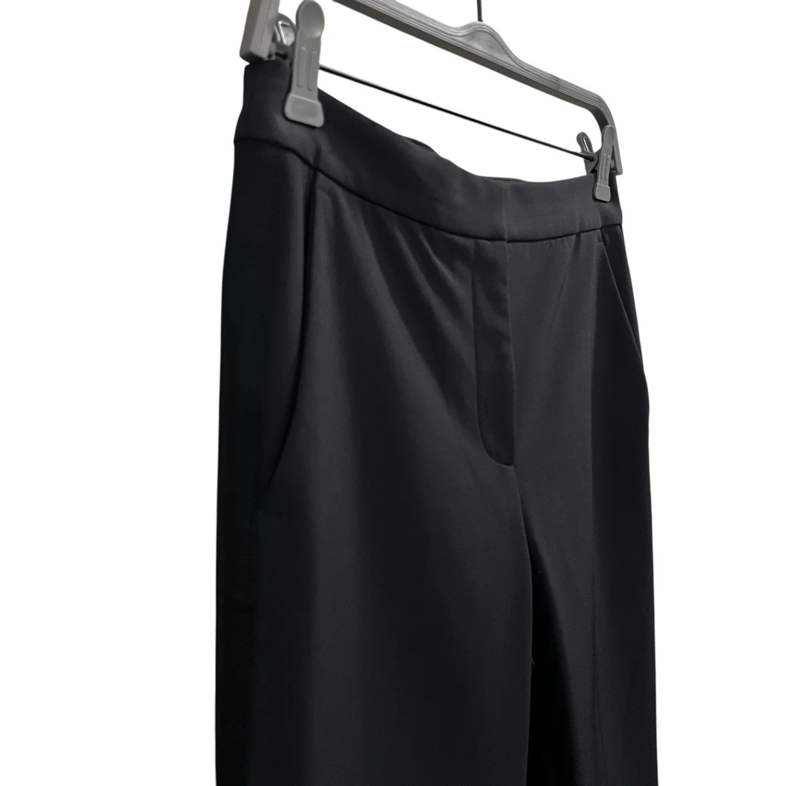 Rebecca Taylor Tuxedo Stripe Dress Pants Size 4 Navy Blue Womens Office Work - Image 6