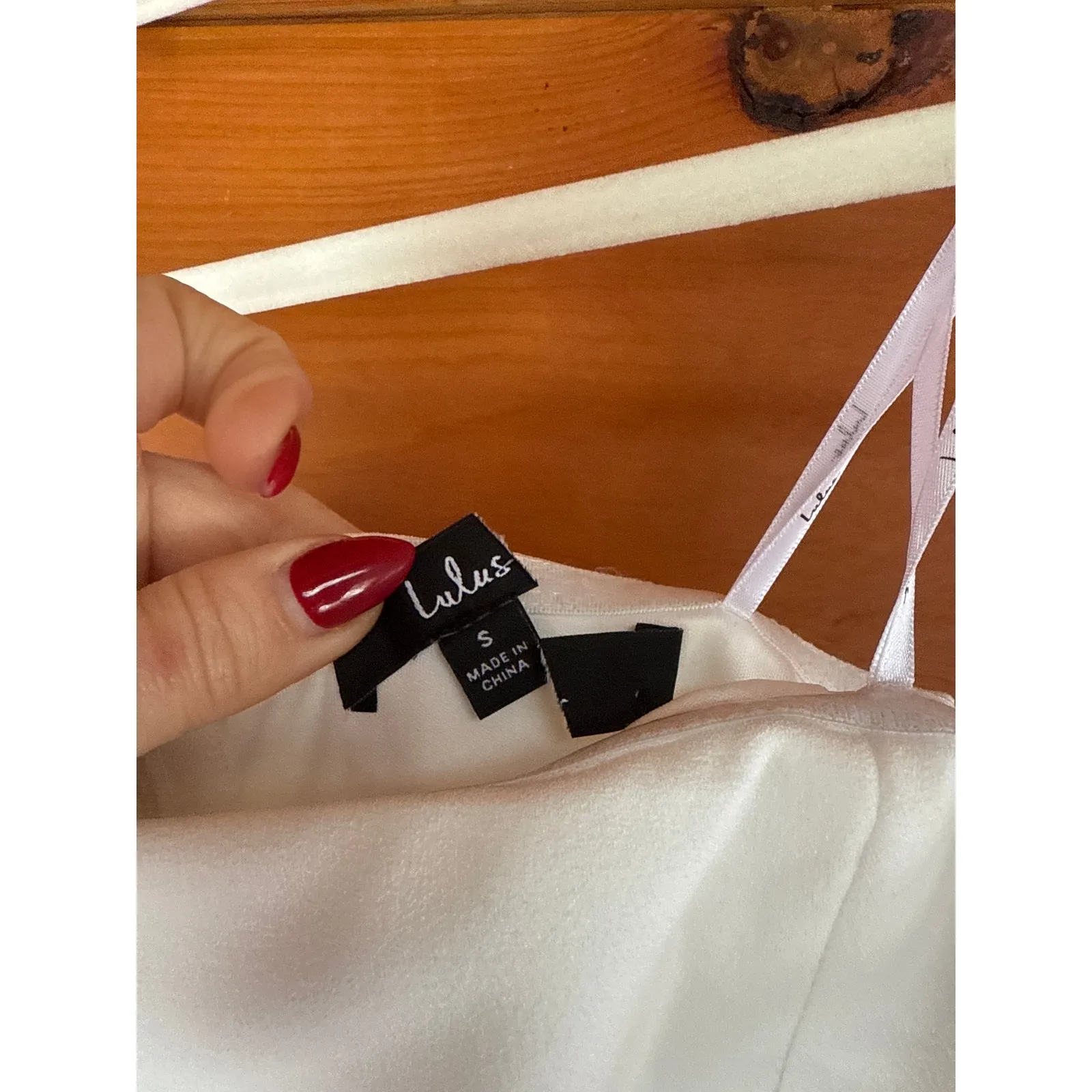 Lulus Loving the Feeling White Strapless Bodycon Midi Dress Wedding Bride Sz S - Image 8