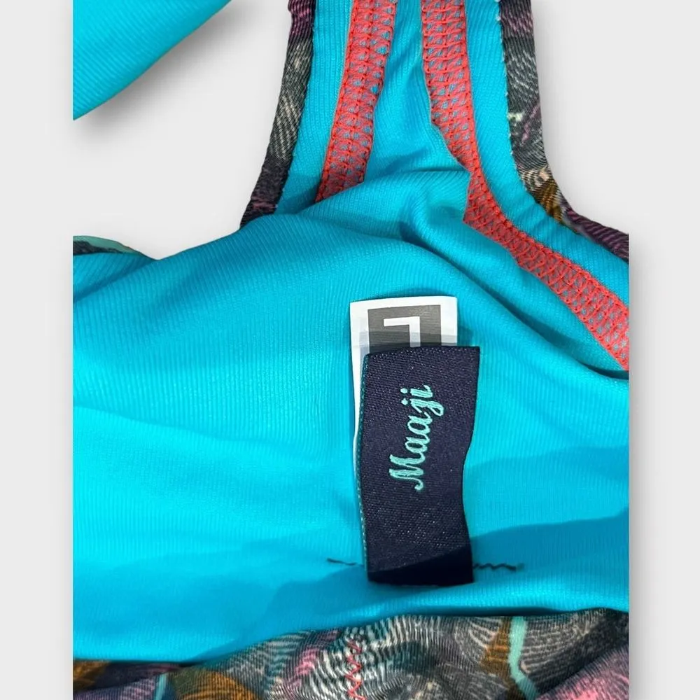 Maaji Scotch Garden reversible bikini bottom Size Large - Image 5