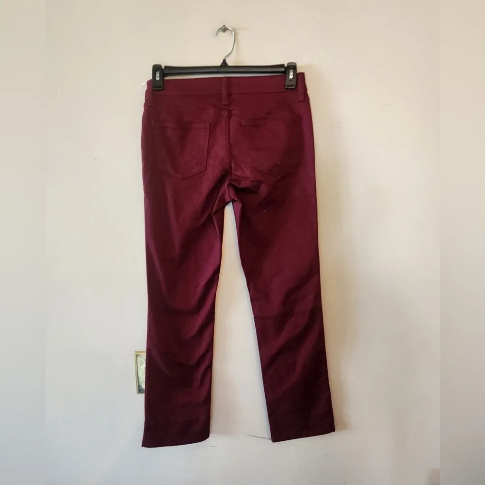 St johns bay jeans mid rise straight jeans Plum size 4 p - Image 5