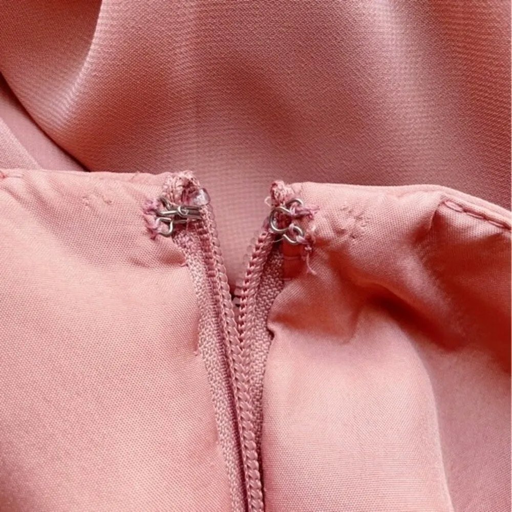 Azazie Mimi Dress Champagne Rose Long Bridesmaid Formal Gown Women’s Size 12 - Image 13