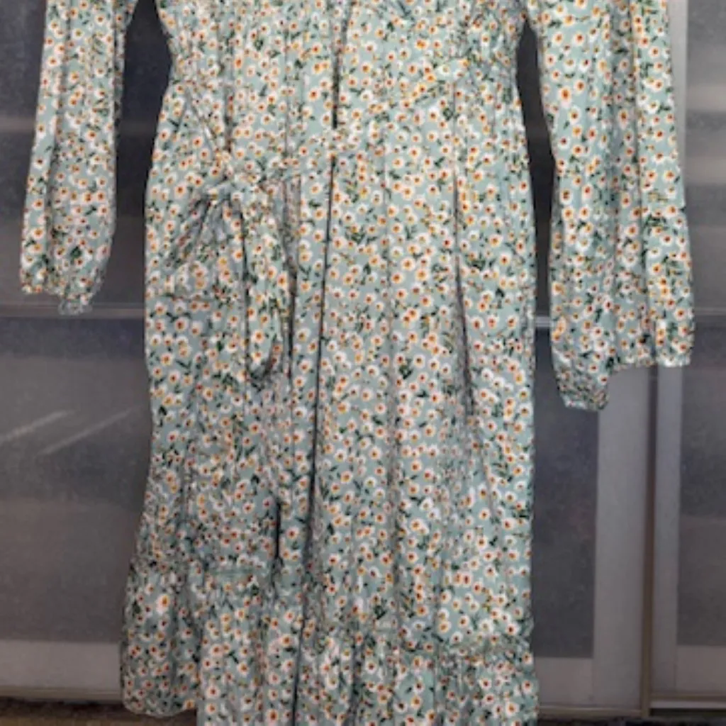 Davi & Dani Long Sleeve Dress - Image 2