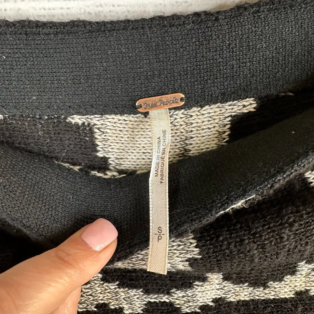 Free People Womens size Small Wrapped In You Blanket Skirt Aztec Geometric NEW - Image 6