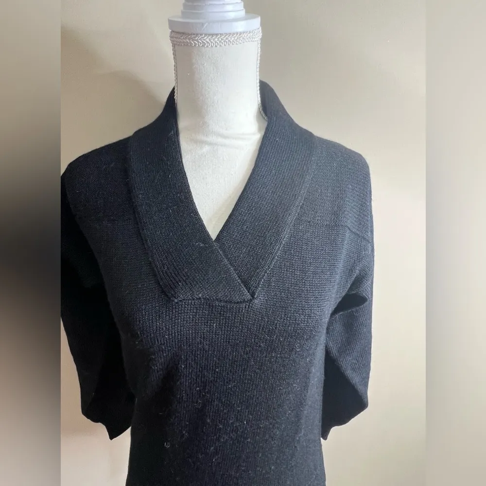 Vintage donner mountain wool sweater size medium Black - Image 3