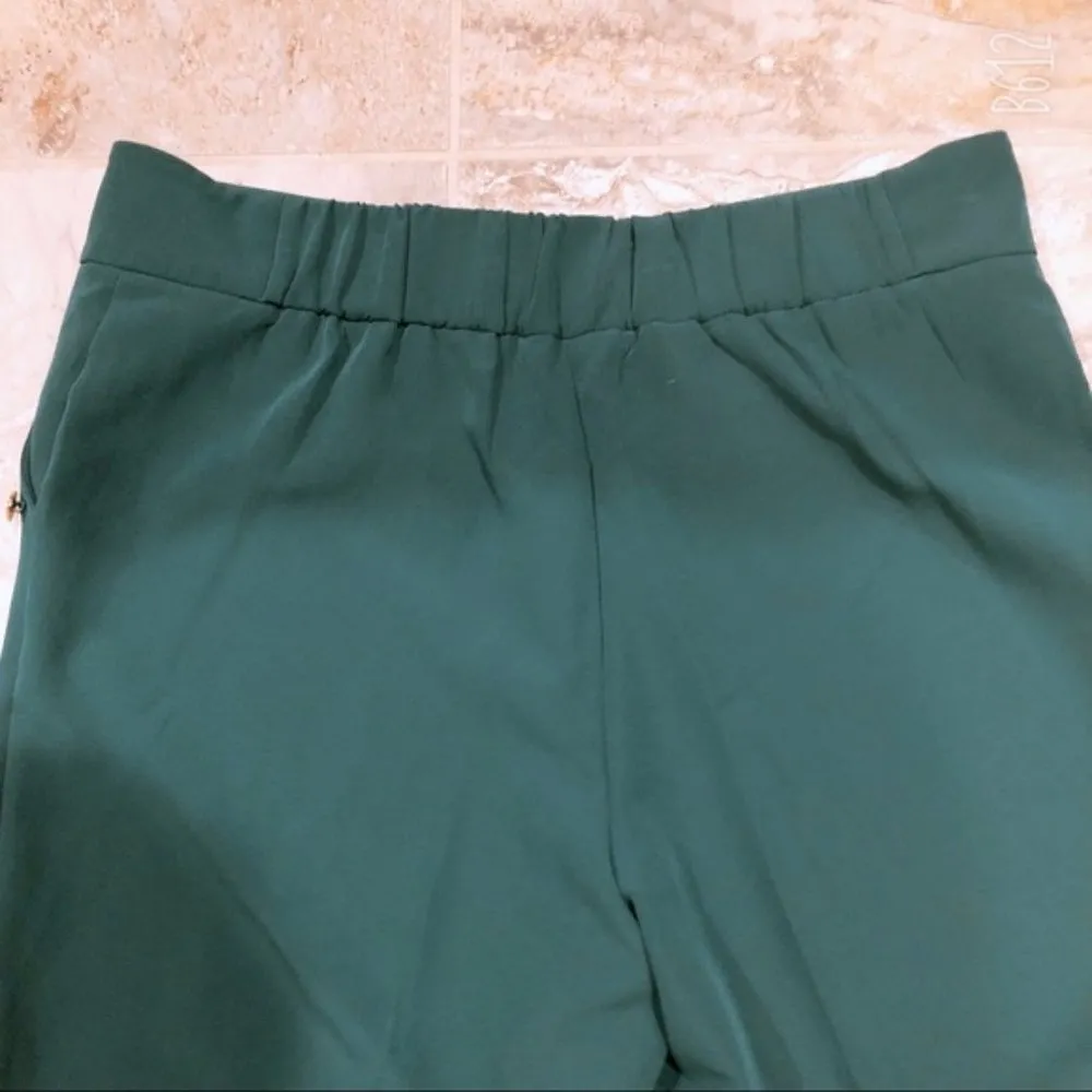 Jules & Leopold High Waisted Pull-On Pants, Forest Green Size XL NWT $89.00 - Image 4