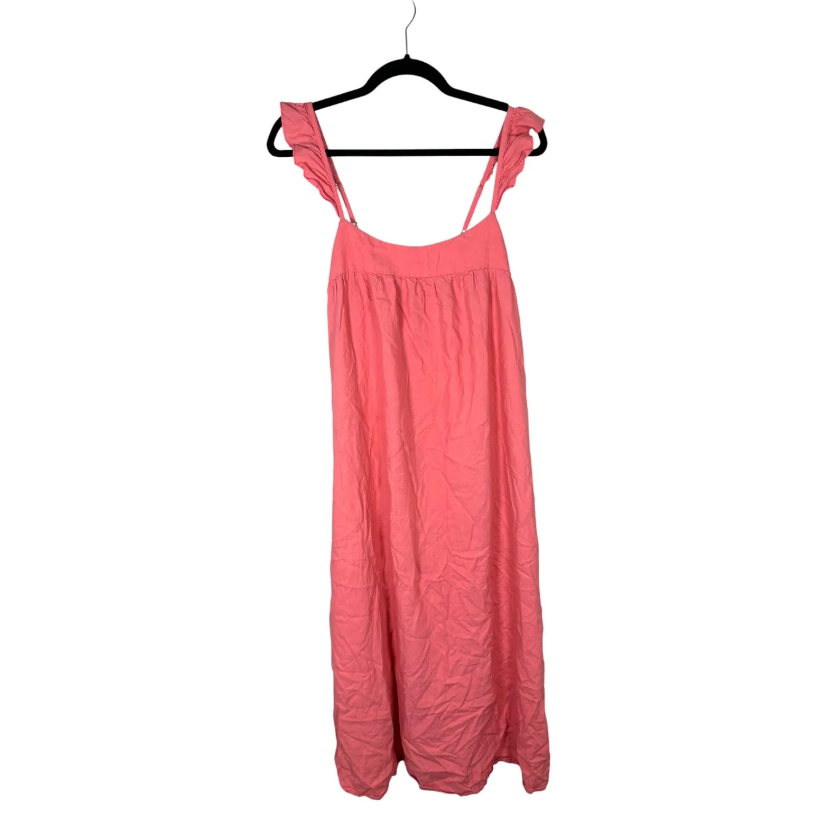 Show Me Your Mumu Oasis Pink Midi Summer Resort Bold Statement Dress Size Small - Image 3