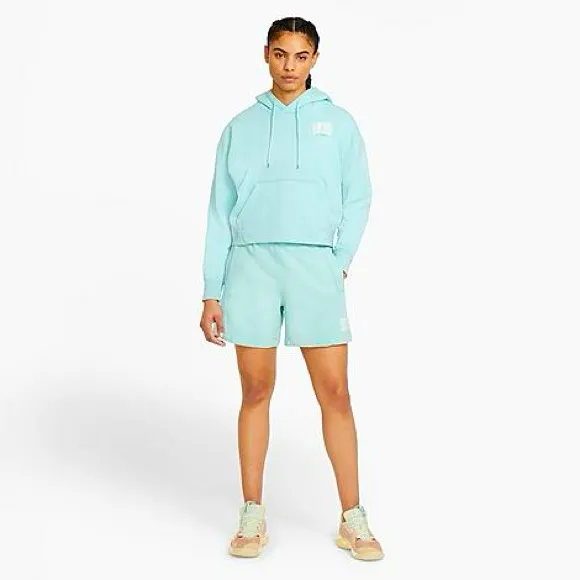 Nike Jordan Women’s Flight Fleece Shorts Light Dew M - Image 3