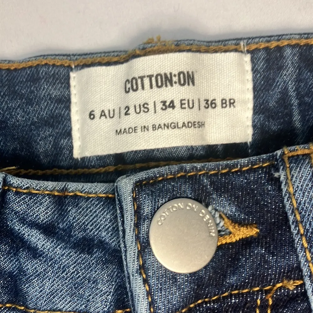 Cotton On stretch Mom jeans woman’s size 2 - Image 4