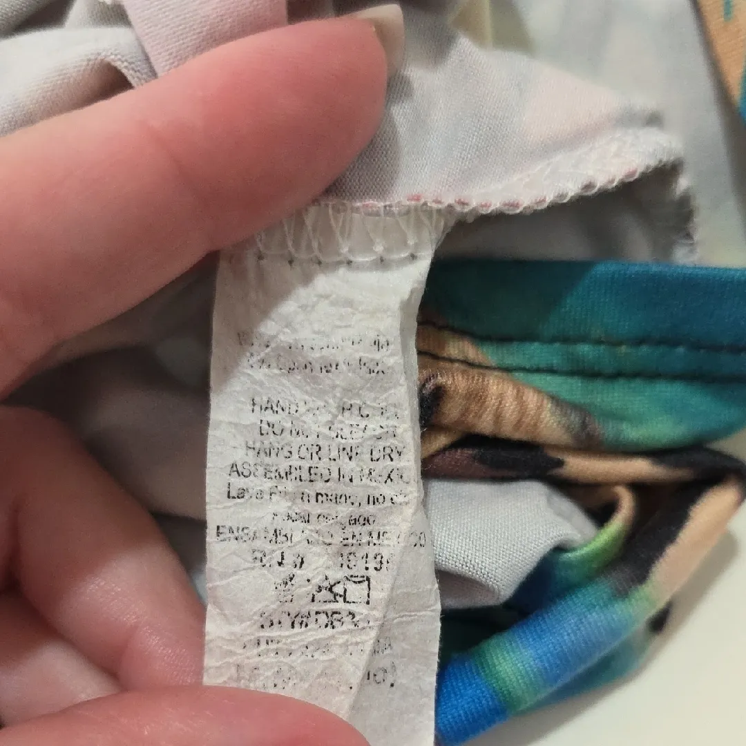 Love J Pencil Skirt Dress Bodycon Midi Multicolor Animal Print Sleeveless Medium - Image 5