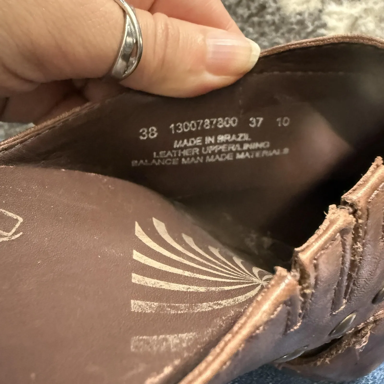 Dansko Shoes Womens Size 7.5 Brown Leather‎ Studded Clogs Slip On Heels Comfort - Image 10