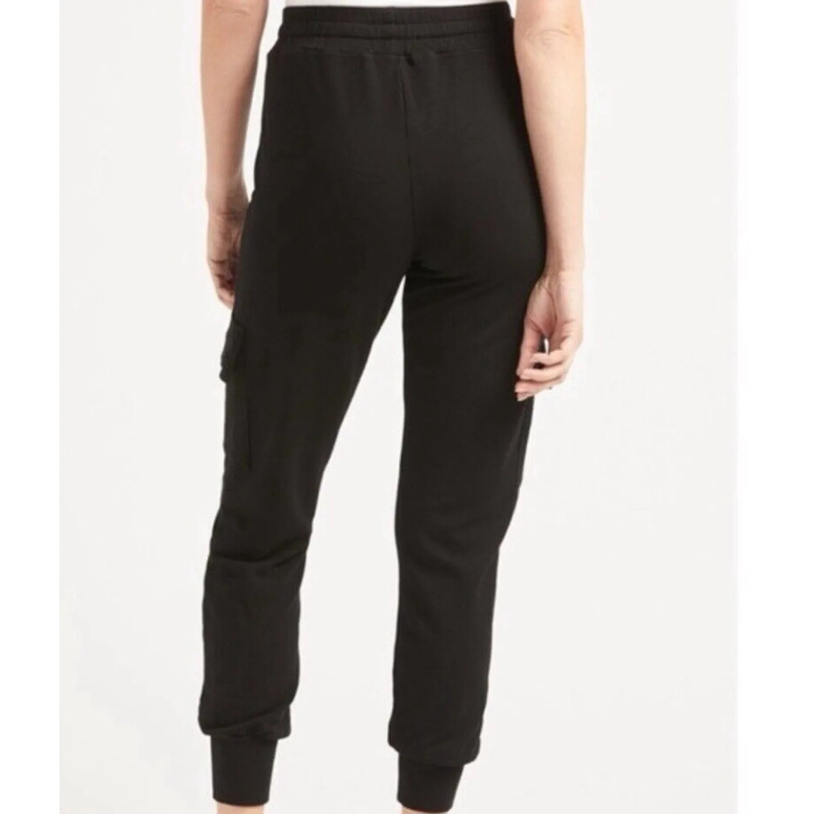 SUNDRY for Evereve Women Black Everyday Jogger Sweatpants 1 Small Comfortable - Image 2