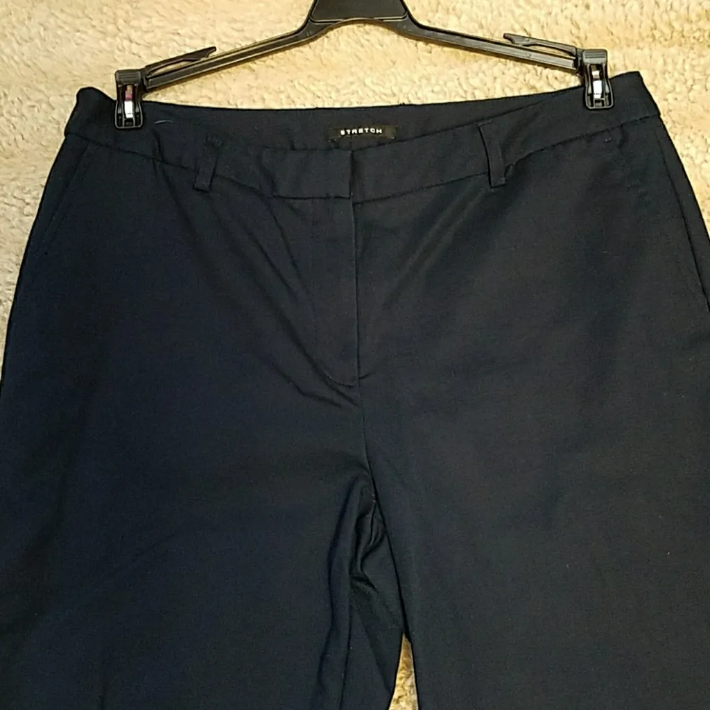 Jones New York Navy Dress Pants 10 Short EUC - Image 2