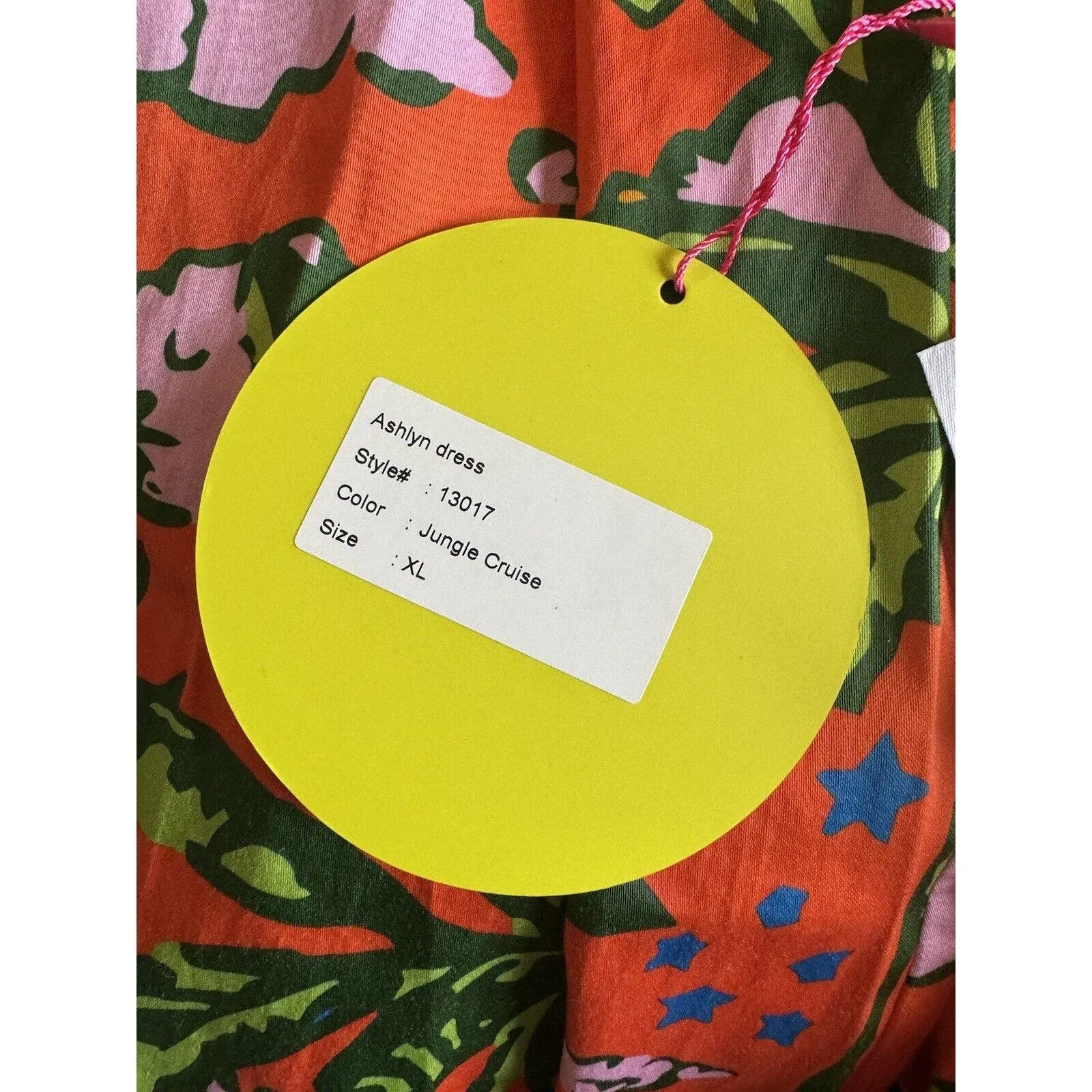 Alden Adair Ashlyn Jungle Cruise Maxi Dress‎ Sz XL Vacation Resort Tropical $392 - Image 11