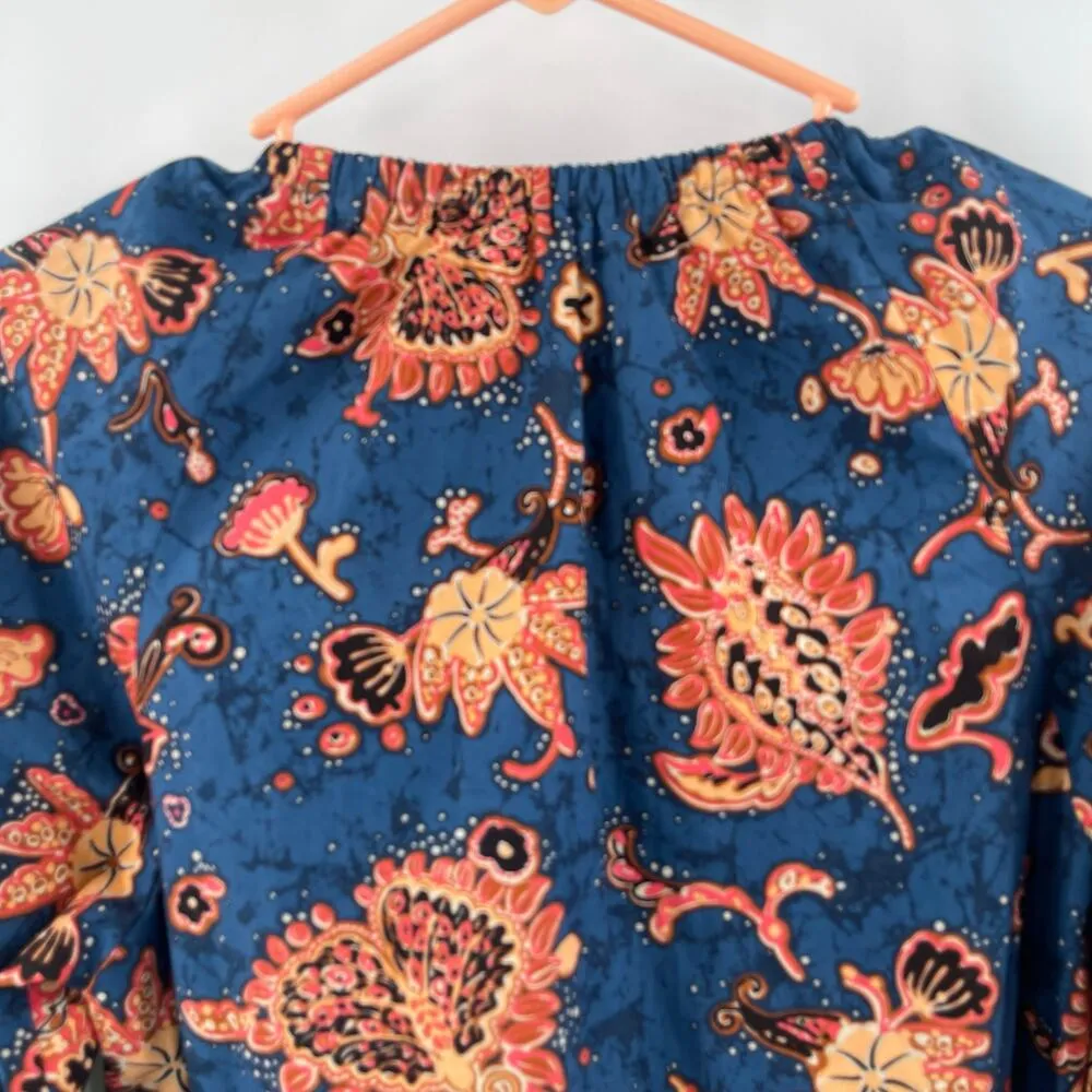 A.L.C. Myra Dress Size 6 Pockets Cinch Waist Ties Designer Luxury 100% Cotton - Image 9