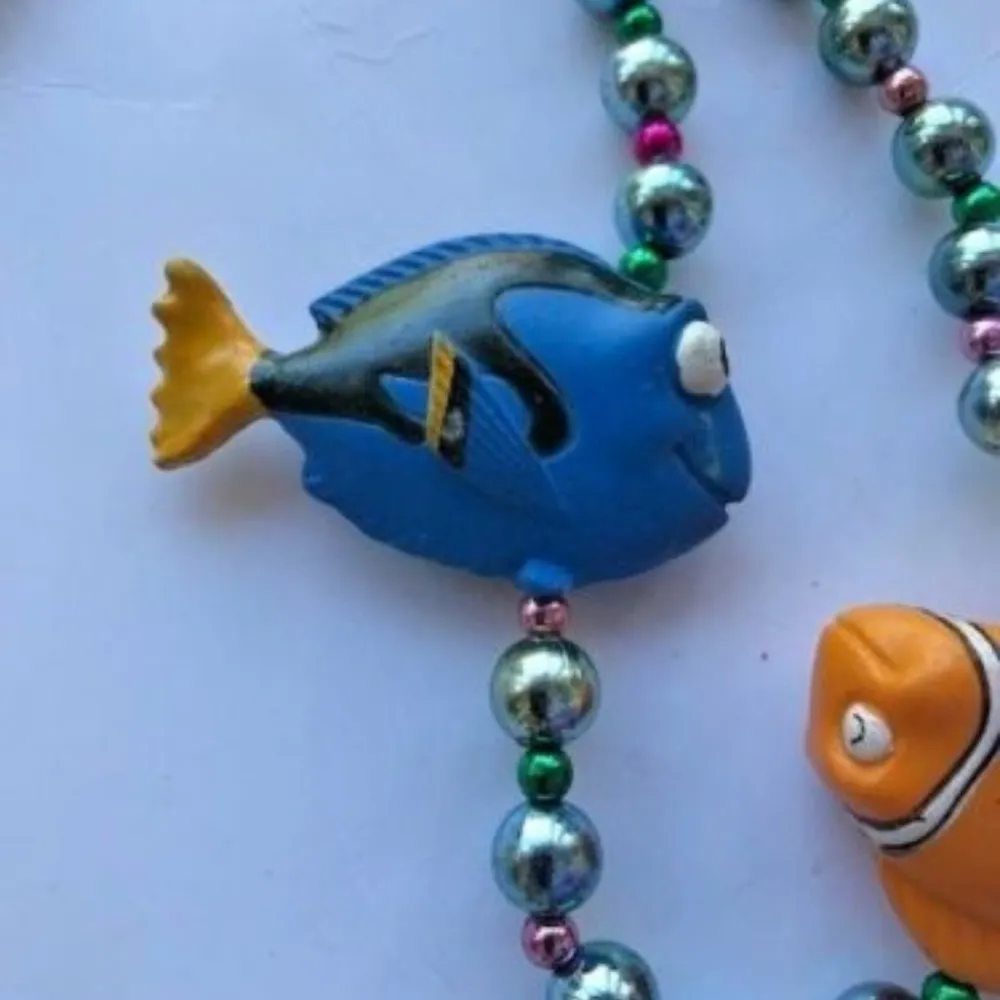 Finding Nemo Beaded Necklace Fish Pool Party New - Image 3