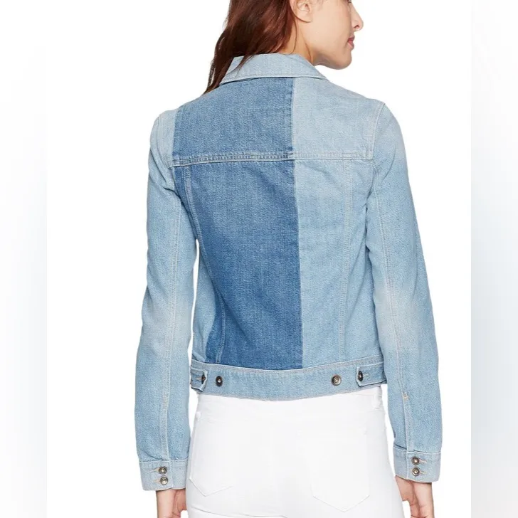 PAIGE Rowan Jacket Riverly Wash Paneled | M - Image 2
