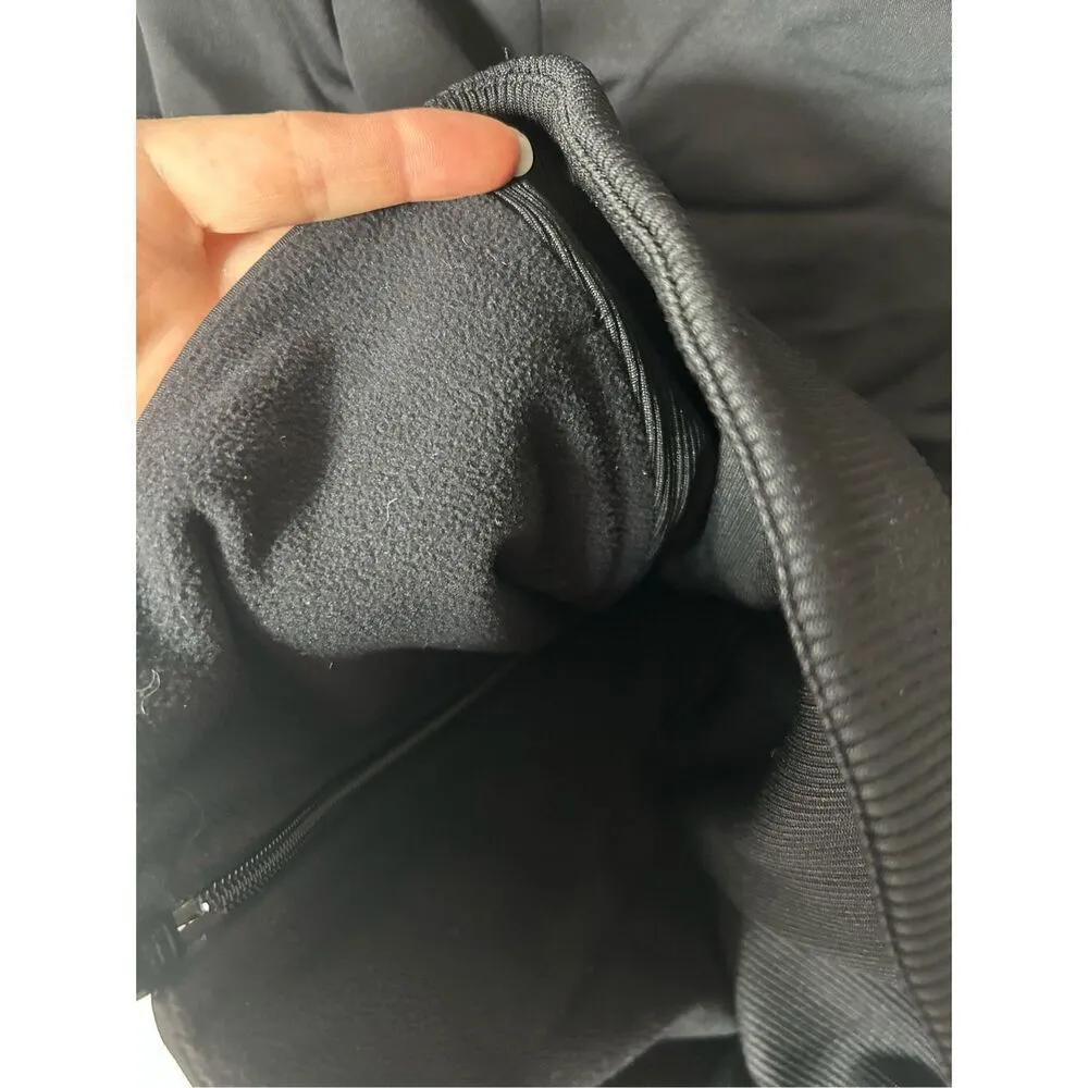 ATHLETA Shanti Jacket Womens xxs extra extra Small Black Full Zip Running Perfor - Image 4