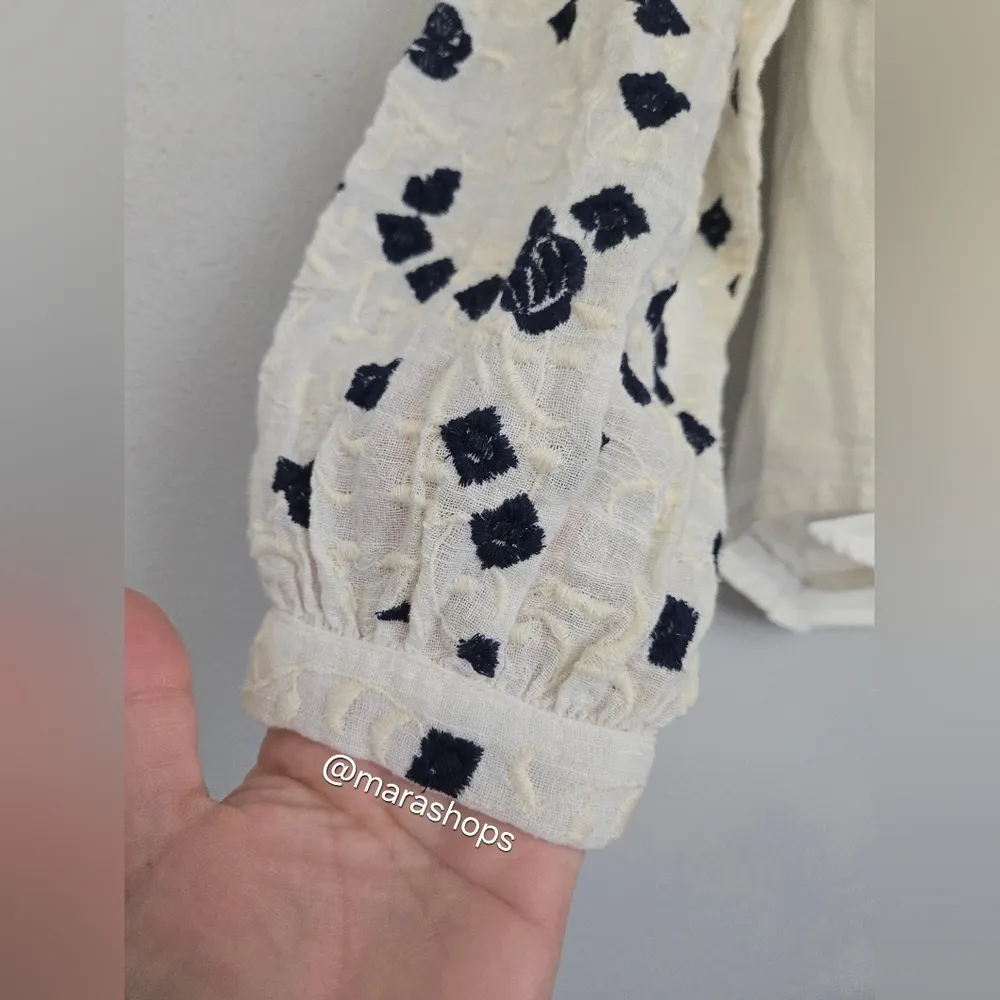 Roller Rabbit Abhaya Embroidered Cotton Top - Image 2