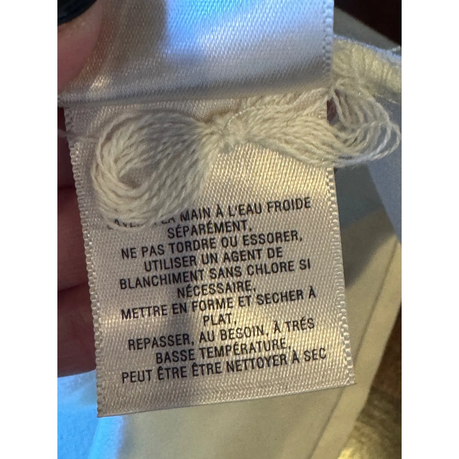 Moth Anthropologie Sweater Women Small Ivory Knit Peplum Tie Back‎ Short Sleeve - Image 13