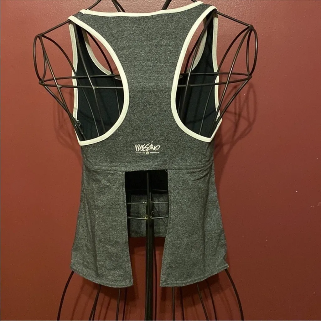 Mossimo Supply Co. Charcoal Tank with Ivory Accents - Image 3