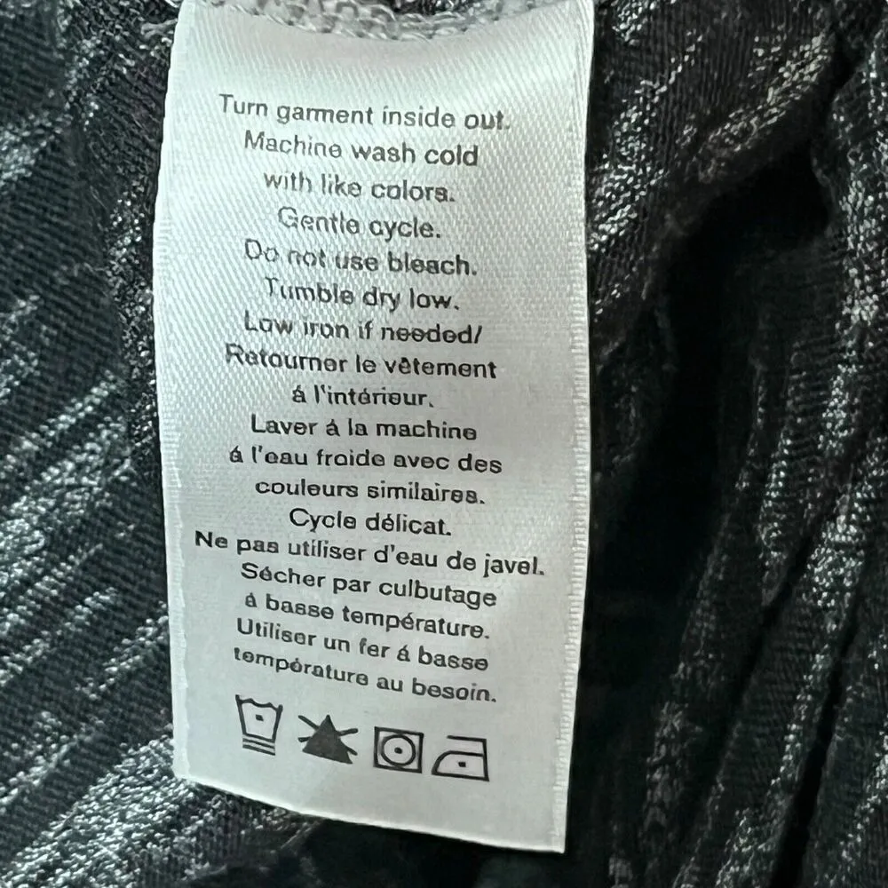 Rag & Bone Burnout Short Sleeve T Shirt Lightweight Dark Heather Gray Women’s S - Image 8