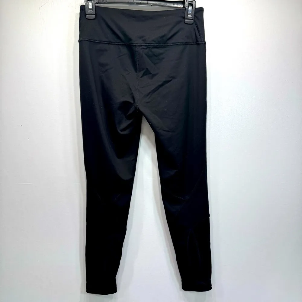 Victoria’s Secret Victoria Sport Black Performance  Leggings back Calf Cutout - Image 3