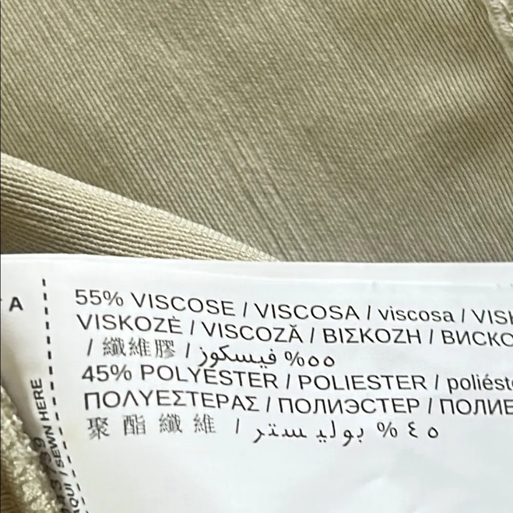 Mango Cream Midi Skirt Size XS - Image 10