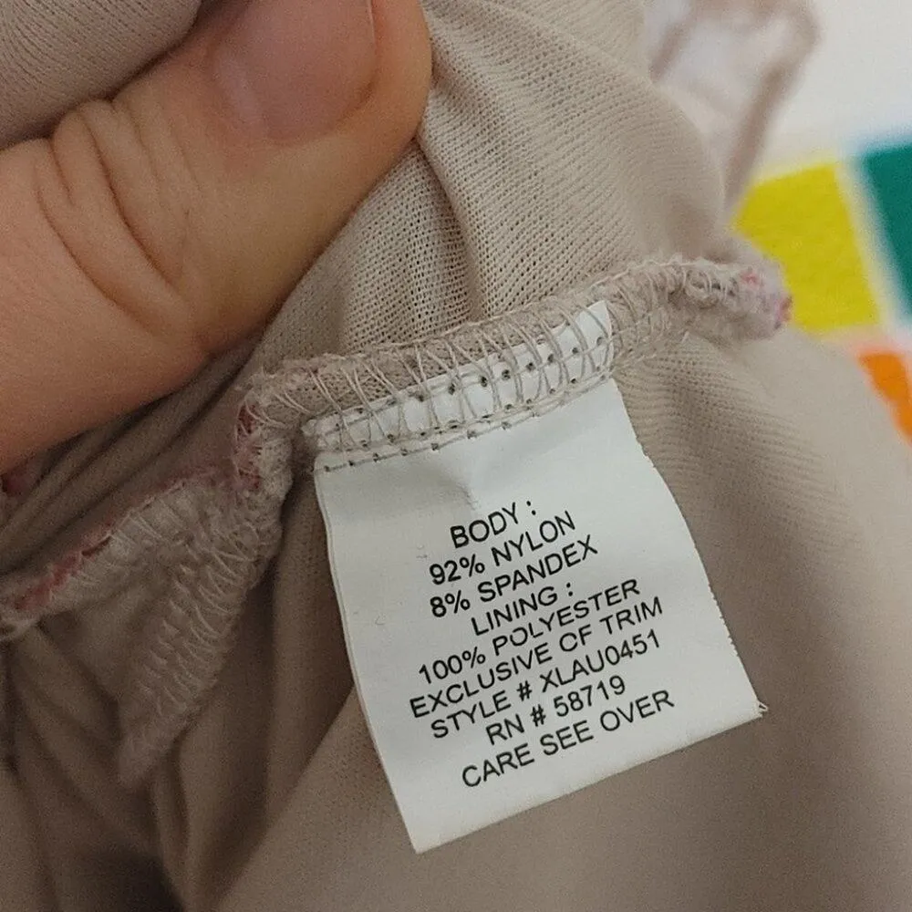 NY Collection Floral Boho Blouse Size Medium M Lace Square Neckline Flowy - Image 7