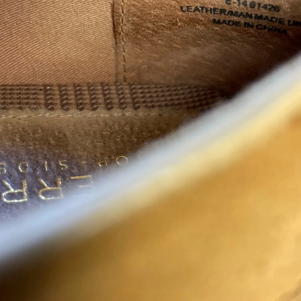 Sperry  Harper Cognac loafers. Tan size 7 - Image 10