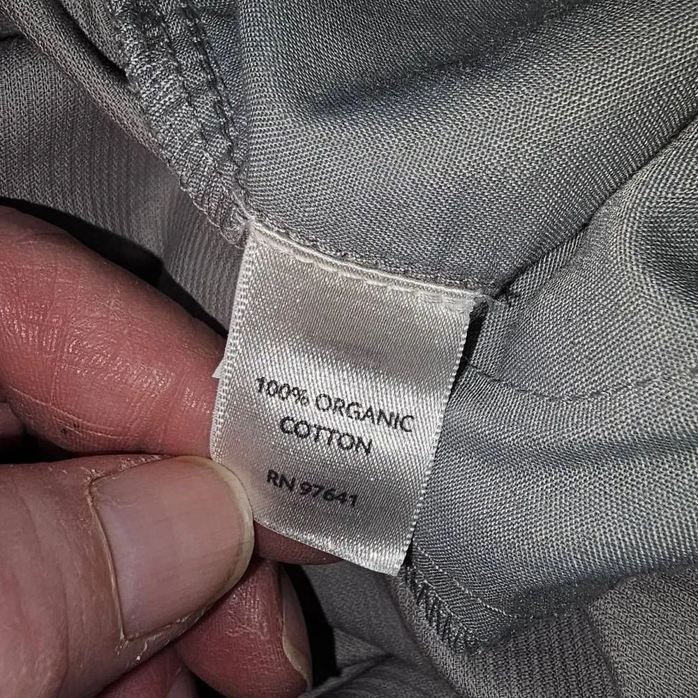 NWT‎ J Jill Womens Pearl Gray Corduroy Wide Leg Pants 4X - Image 4