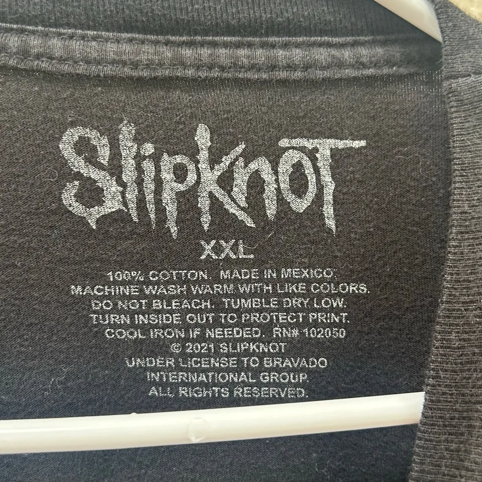 Slipknot Black Band Tee size XXL - Image 3