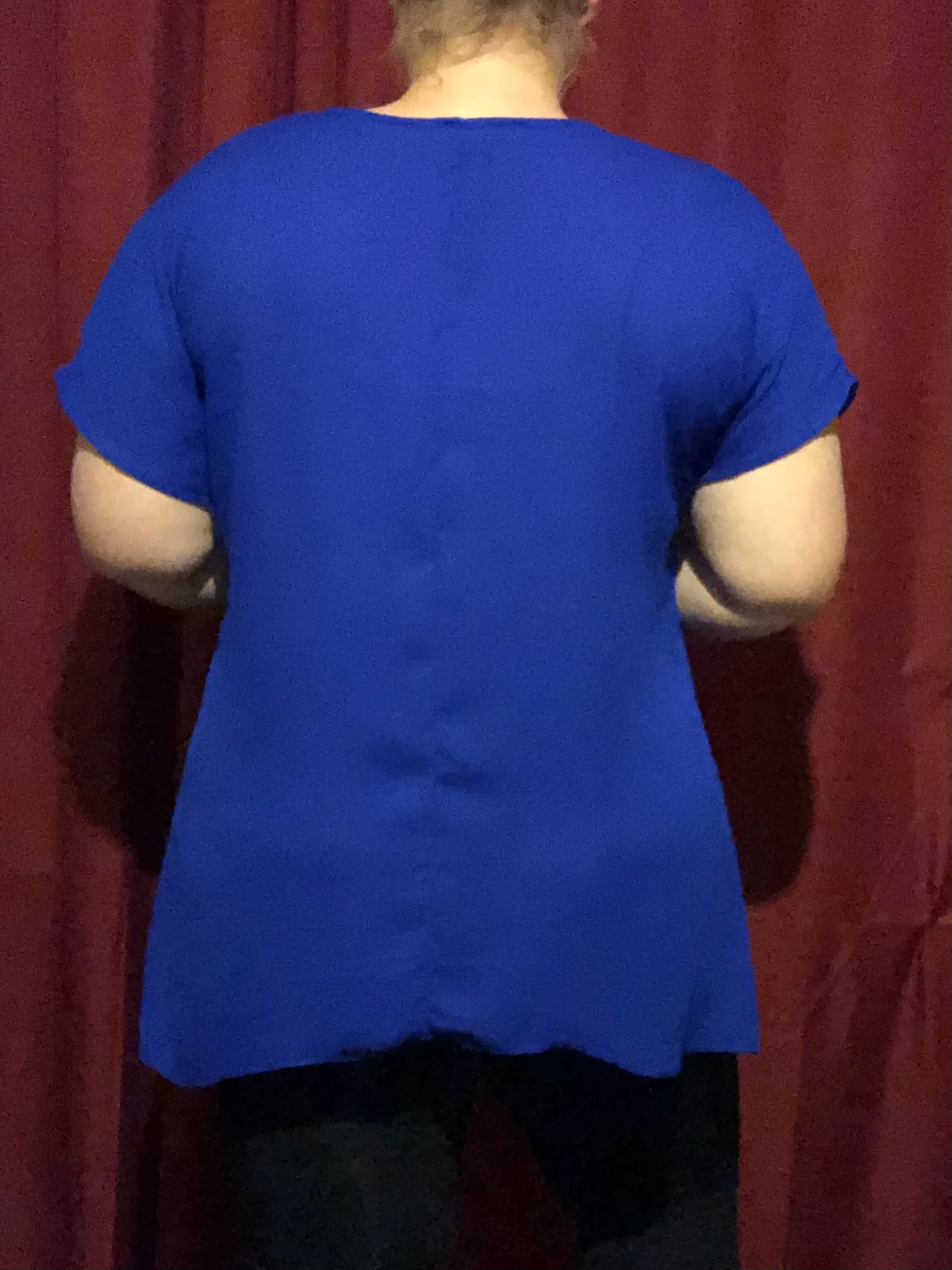 Sami & Jo Royal Blue Blouse - Image 6