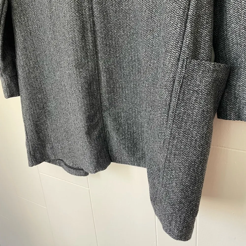 Senita Athletics Black Premium Cardigan ~ Open Front, Pockets ~ Size XS - Image 7