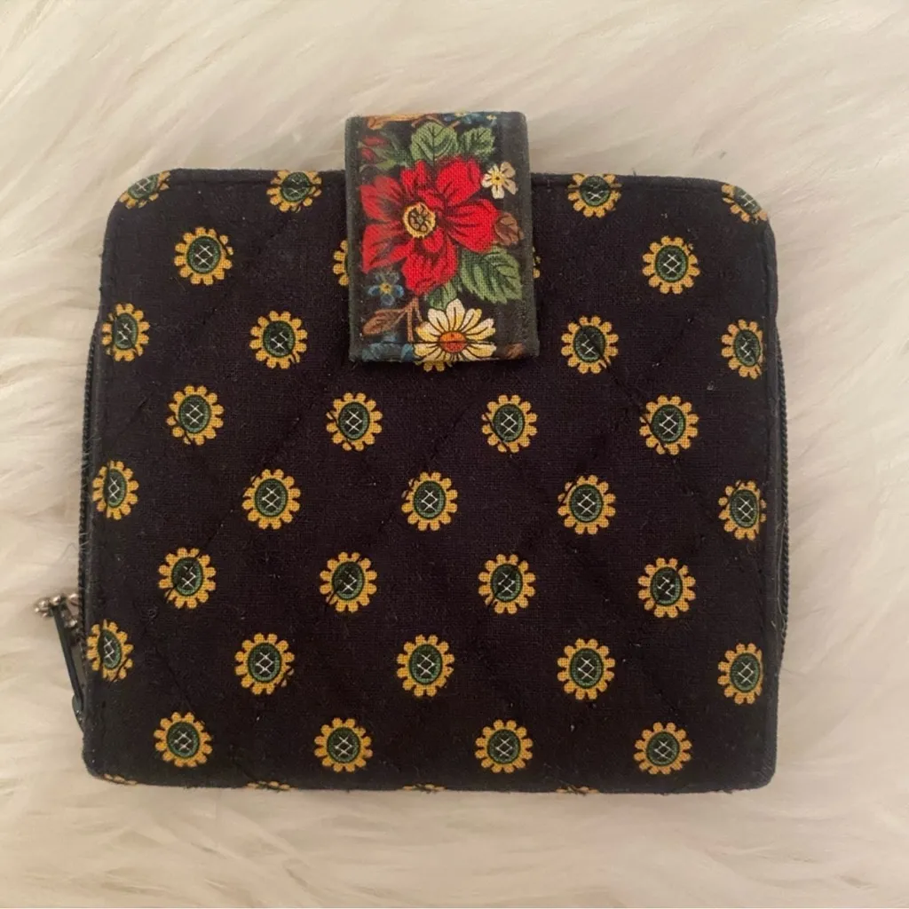 Vera Bradley shoulder bag with matching wallet🌻 - Image 10