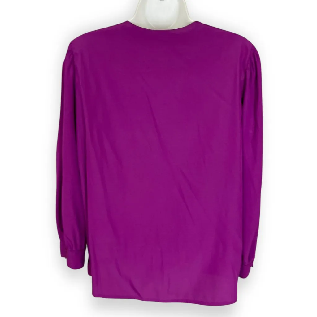 Vintage Blouse Unique Button - Image 2