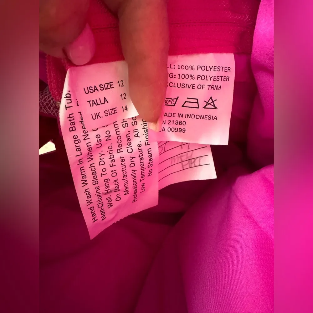 MoriLee Vibrant Pink Quinceañera Dress Size 12 - Image 14