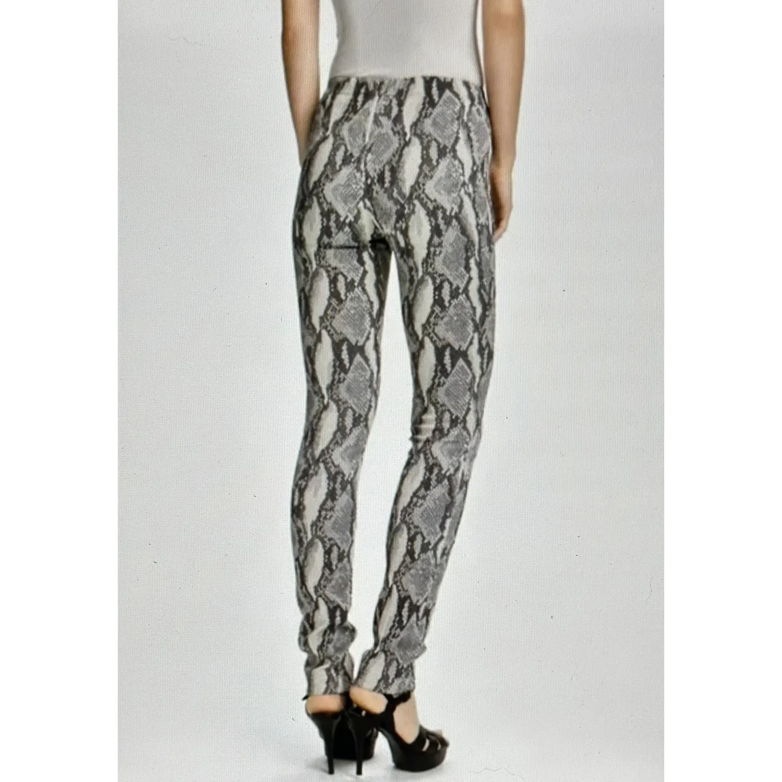 Zadig & Voltaire Pharell Python Pants Skinny 36 (S) - Image 3
